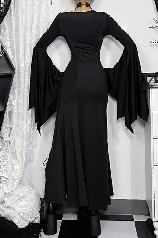 Witch Style Gothic Dress - Image 3