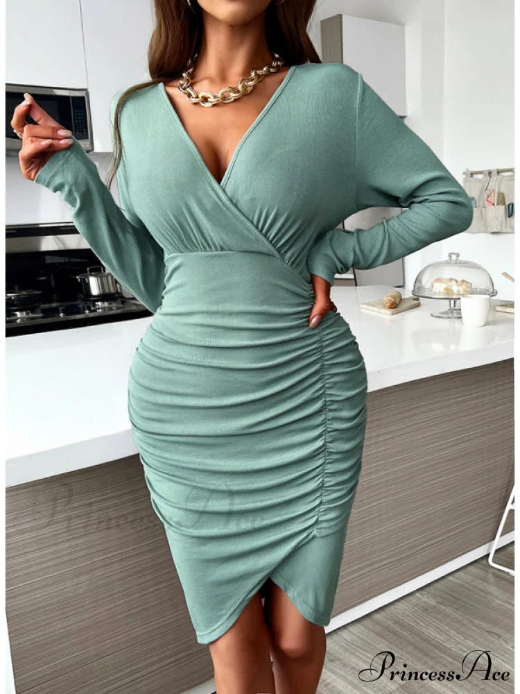 Women's knitted dress - Image 6