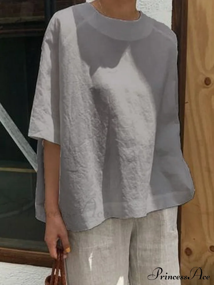 Women's Tunic Blouse Casual Shirt - Image 2