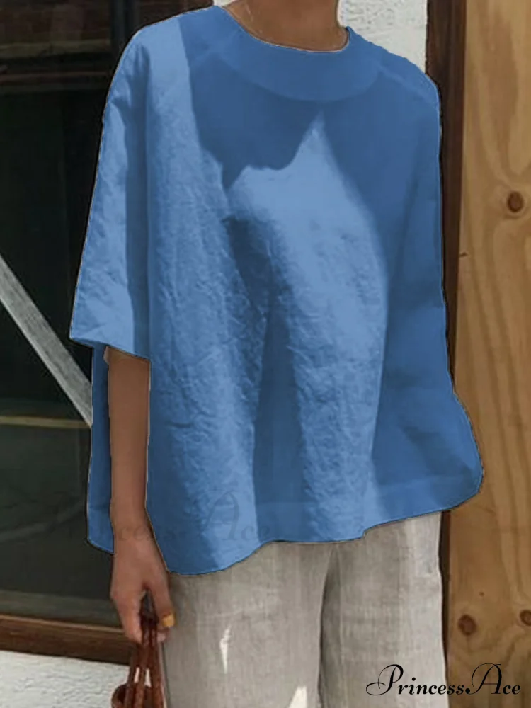 Women's Tunic Blouse Casual Shirt - Image 4