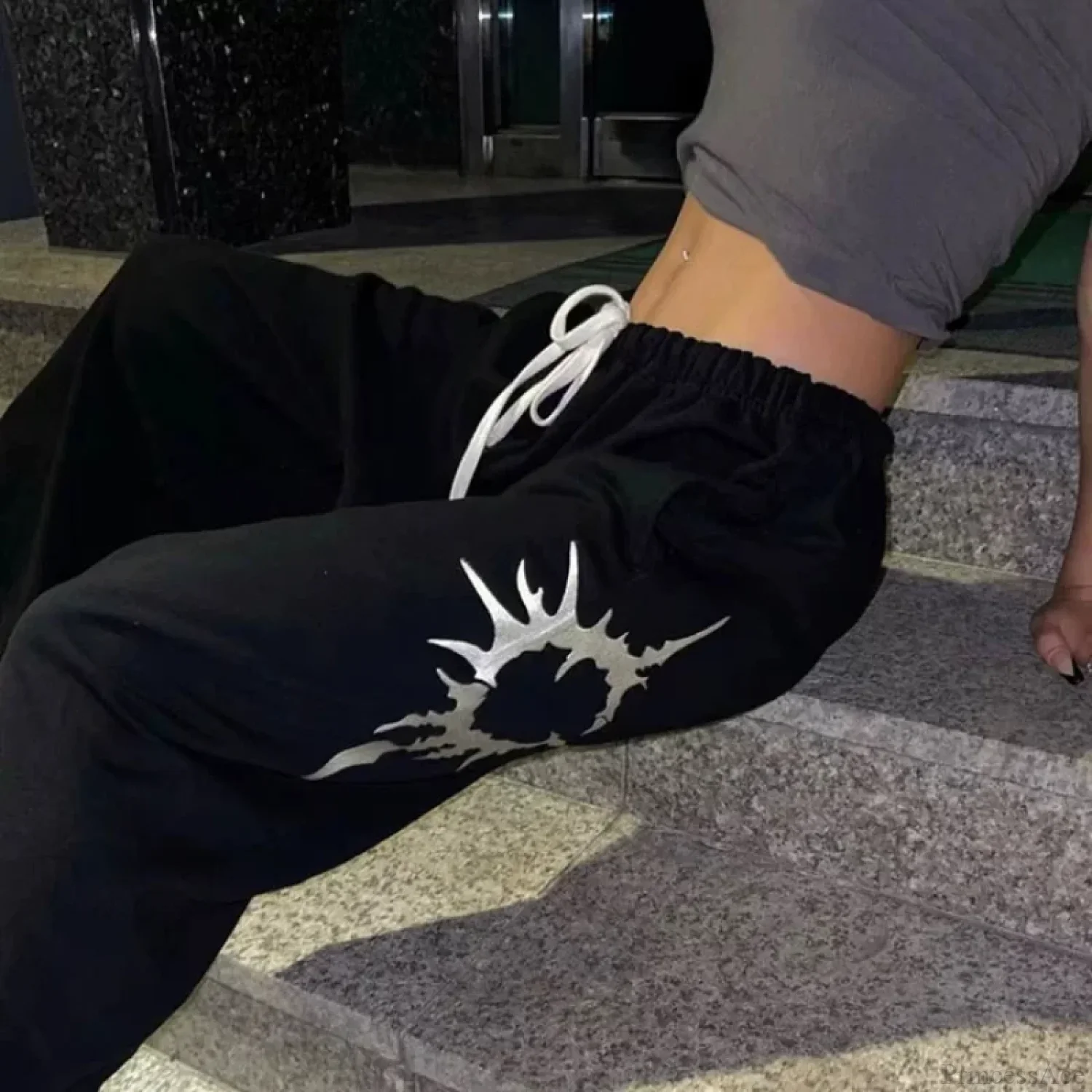 Y2K Gothic Baggy Pants - Image 6