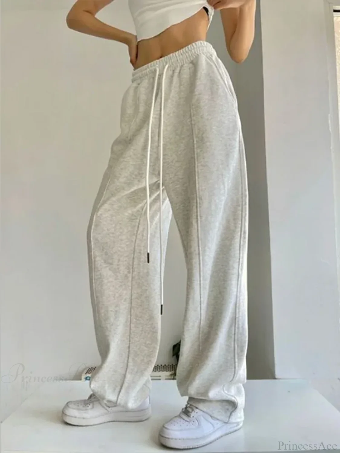 Y2K Harajuku Wide Leg Sweatpants Pants - Image 2