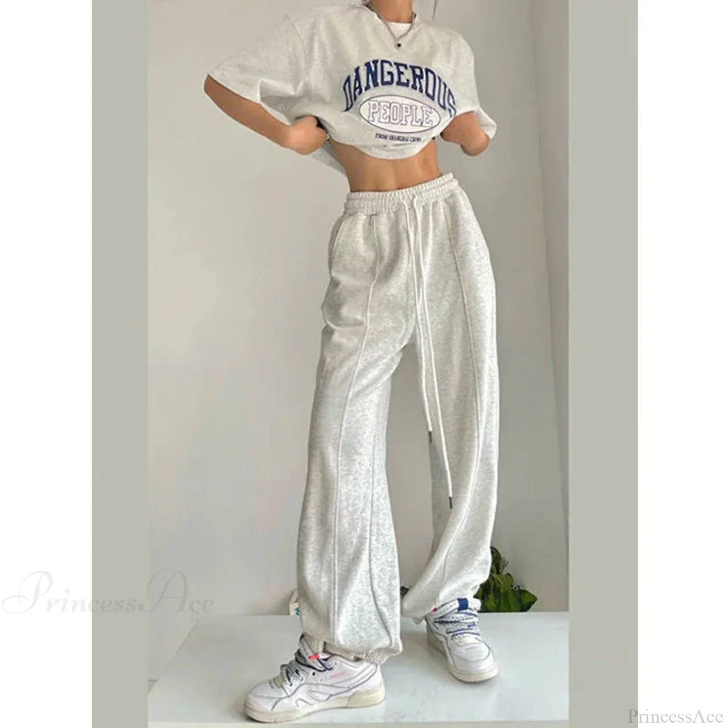 Y2K Harajuku Wide Leg Sweatpants Pants - Image 6