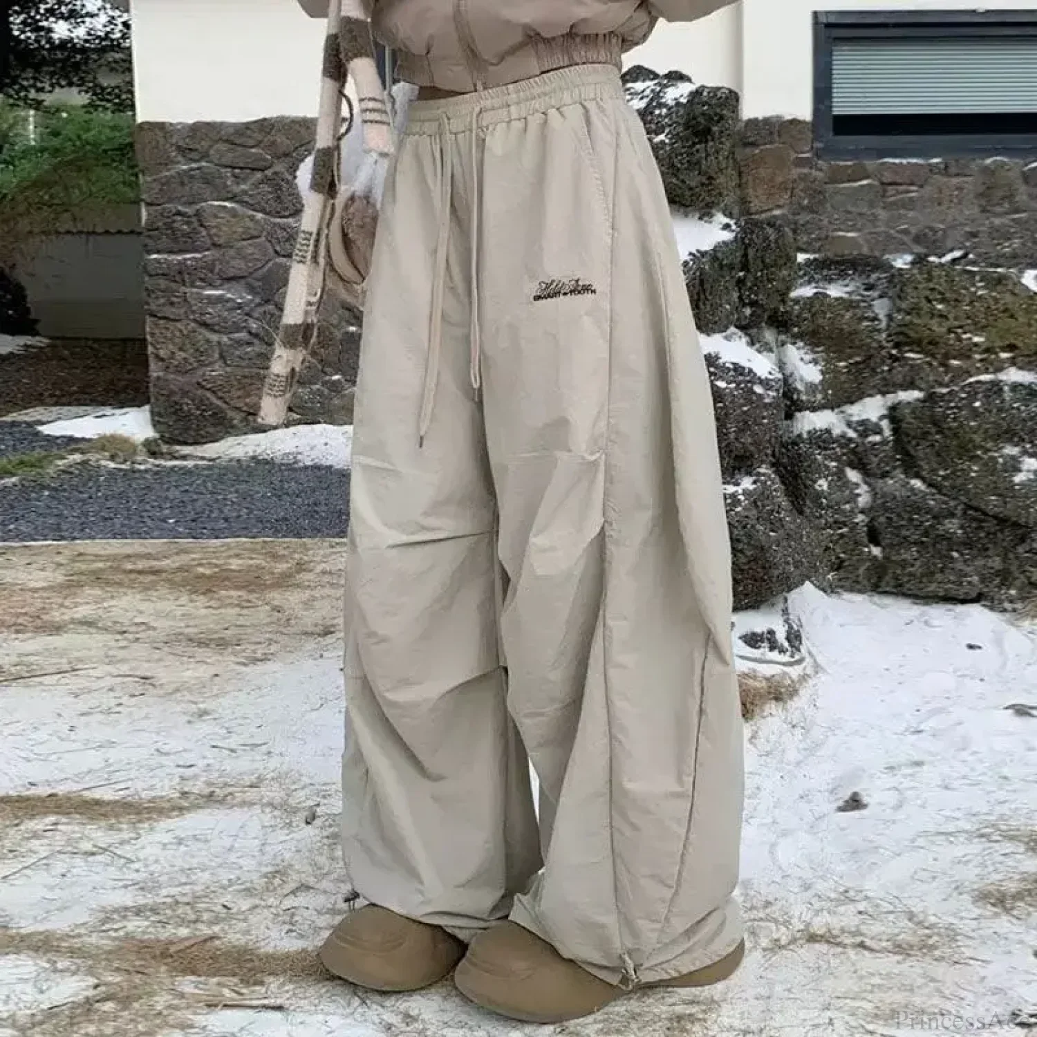Y2K Harajuku Women Wide Leg Pants - Image 2