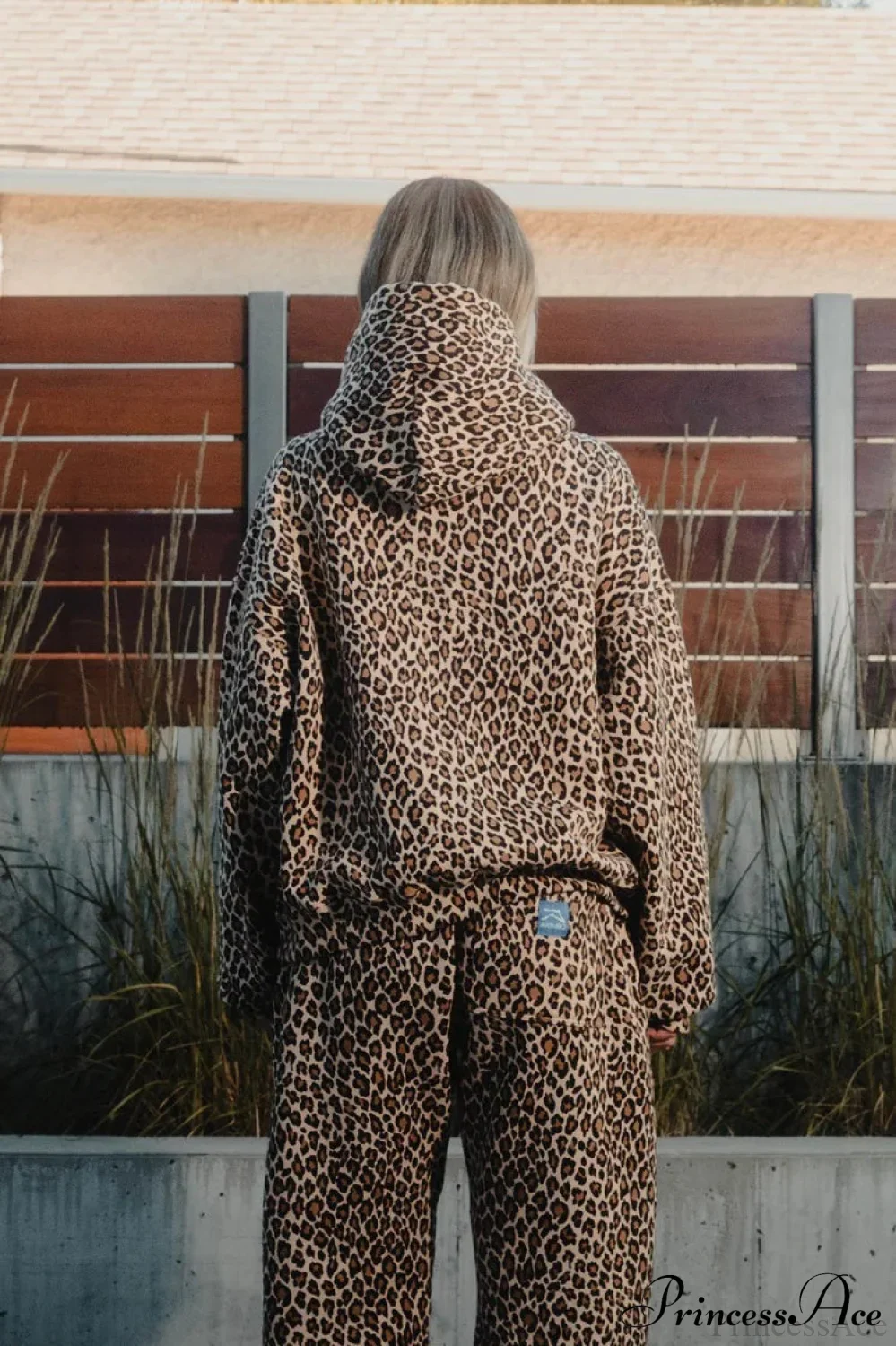 Y2K Leopard Print Hip-Hop Hoodie - Image 2