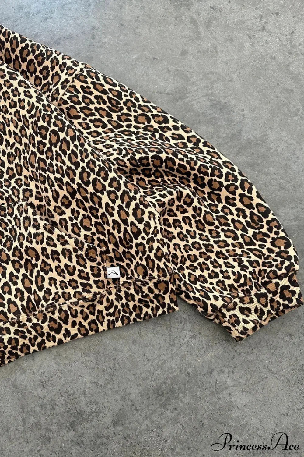 Y2K Leopard Print Hip-Hop Hoodie - Image 5