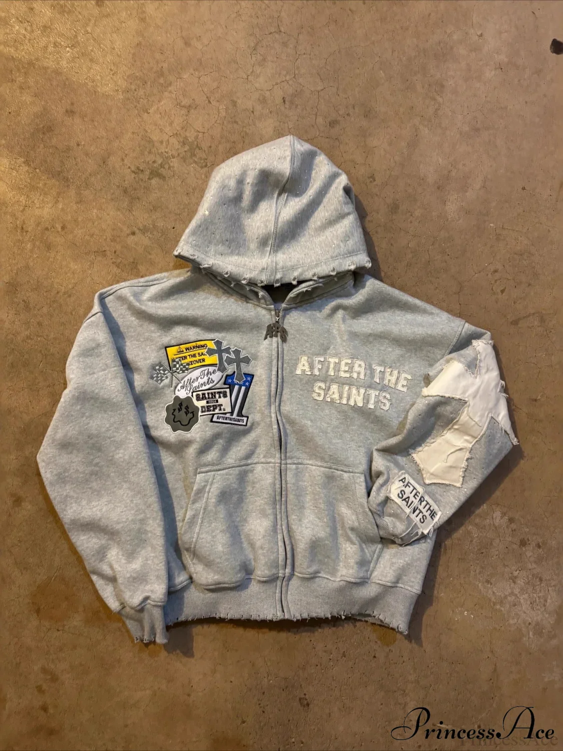 Y2K Letter Print  Street Casual Hoodie - Image 2