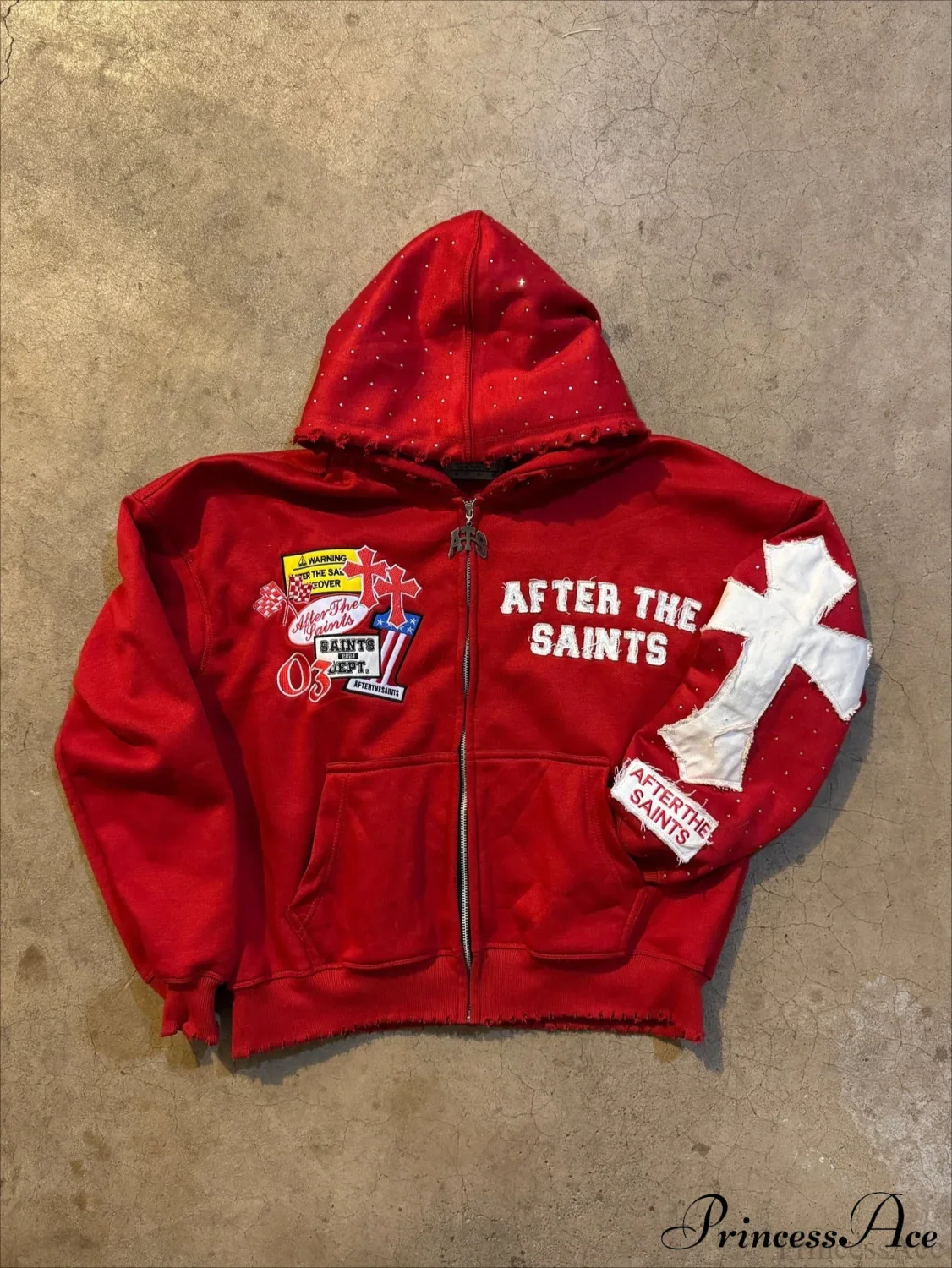 Y2K Letter Print  Street Casual Hoodie - Image 5