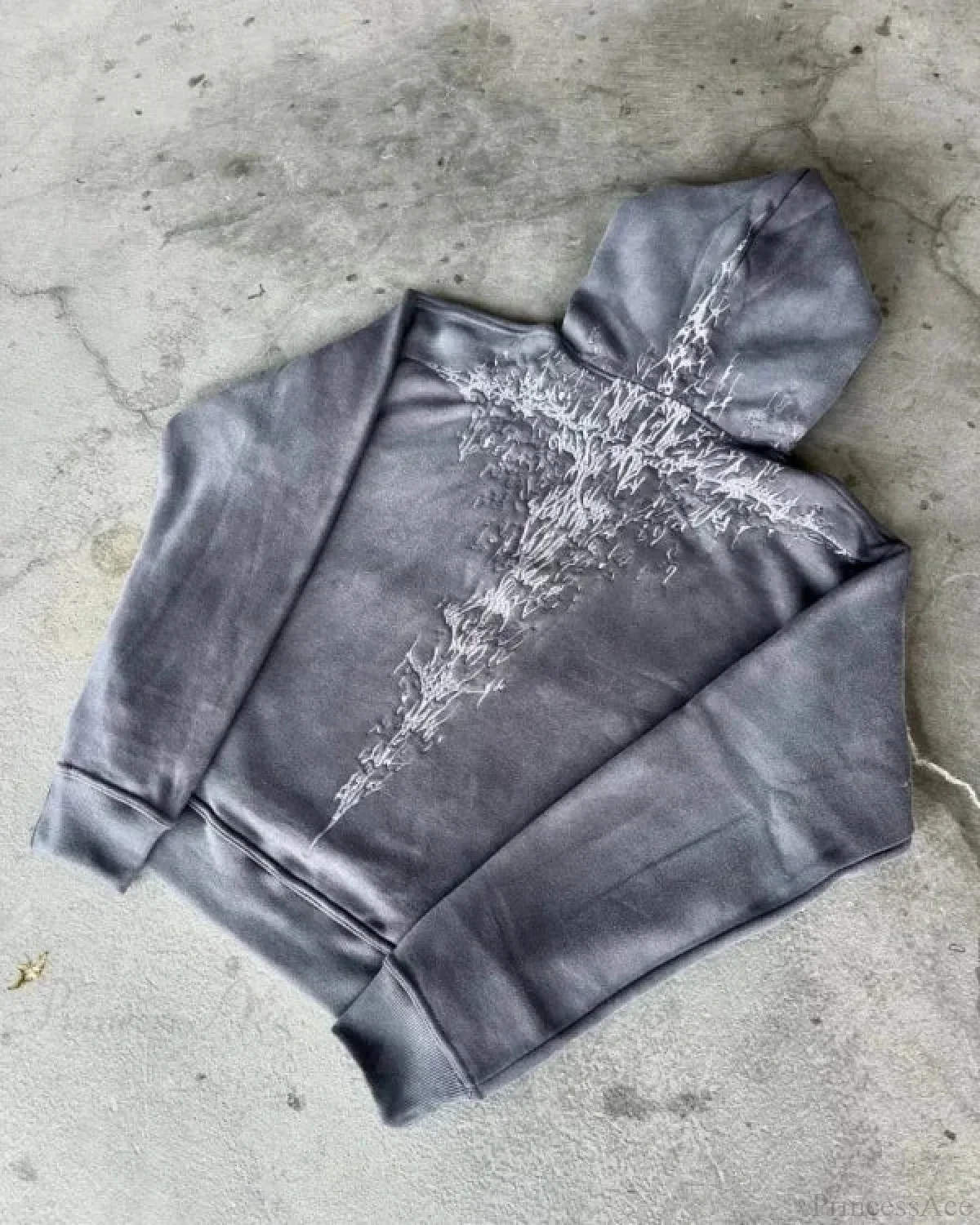 Y2K Mysterious Needlework Zipper Hoodie - Image 9