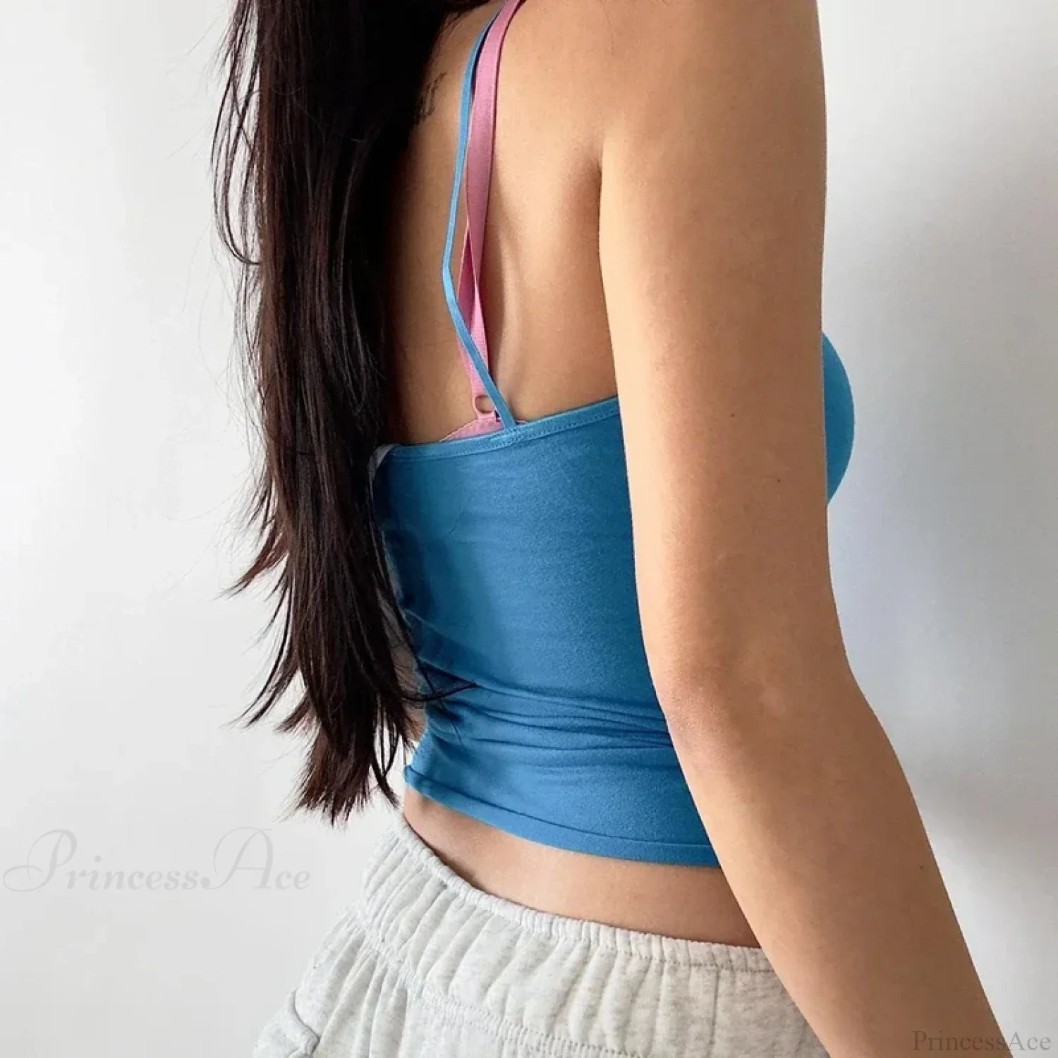 Y2K Ruched Bow Slim Fit Retro Backless Kawaii Fairy Coquette Crop Top - Image 2