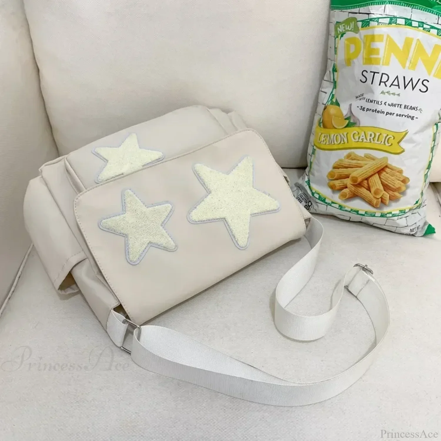Y2K Star Pattern Crossbody Shoulder Bag - Image 8